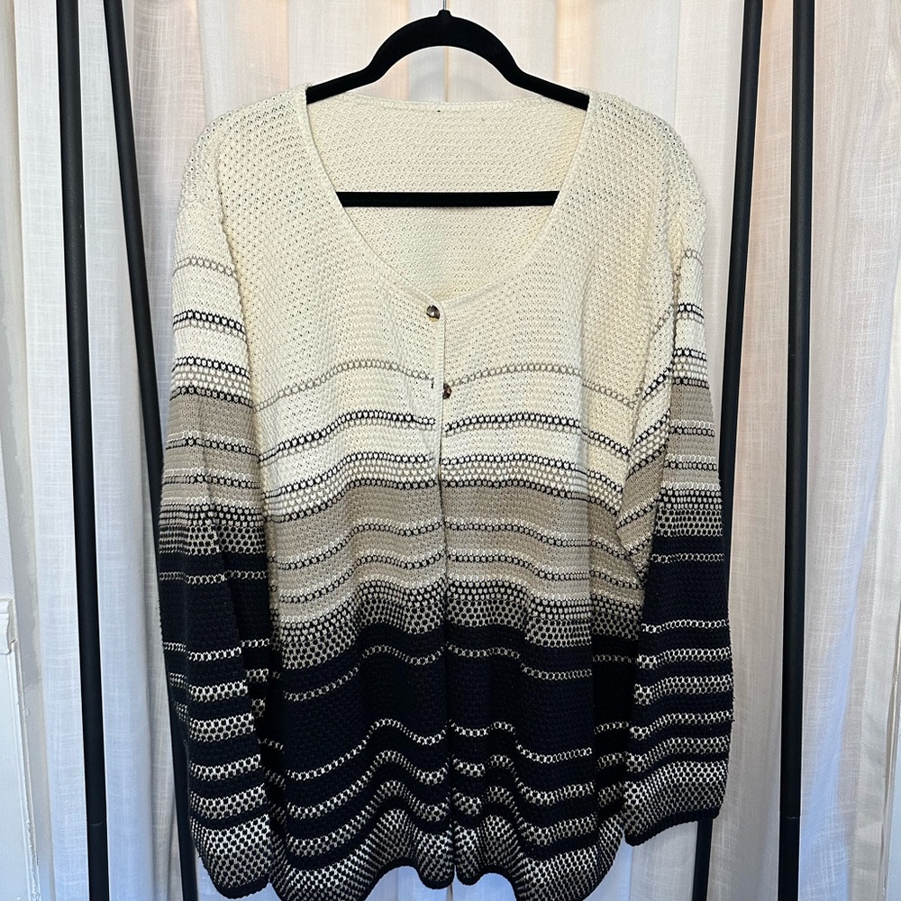 Oversized Knit Cardigan